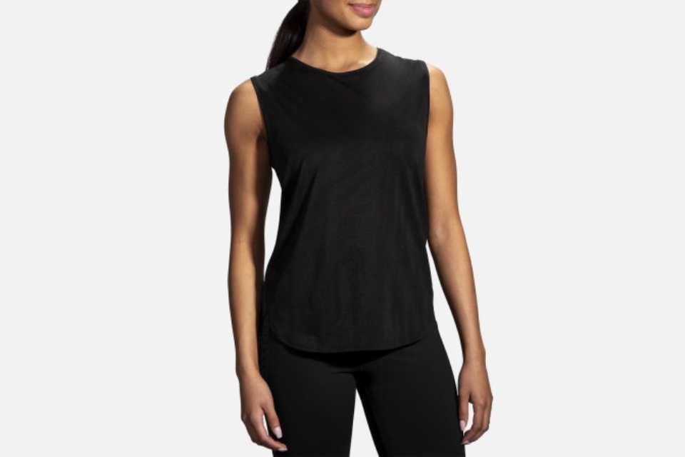 Brooks Sprittank Svart Jacquard-svart