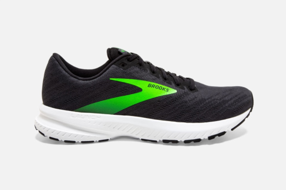 Brooks Lansering 7 Ibenholt-svart-gecko