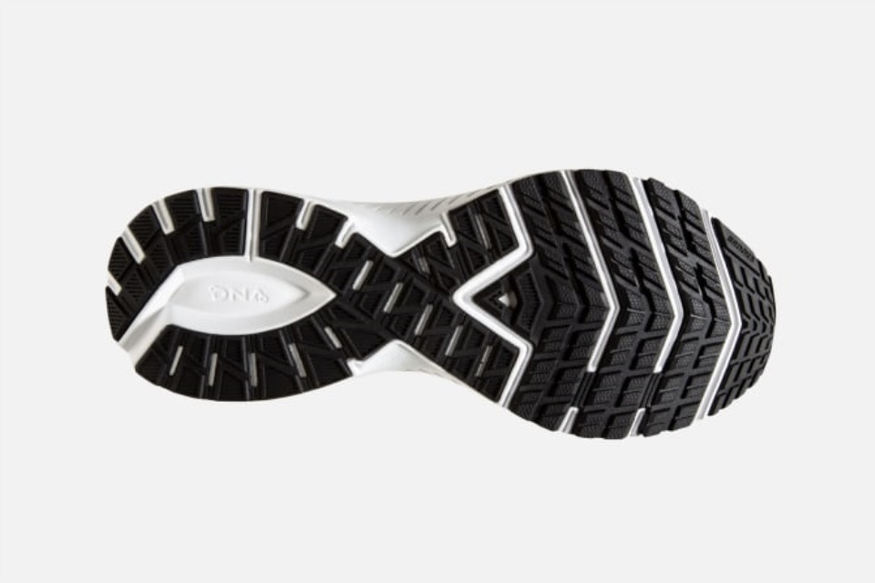 Brooks Lansering 7 Ibenholt-svart-gecko