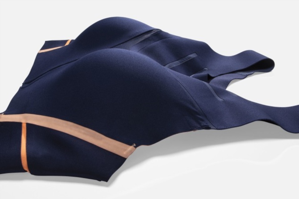Våge High-neck Run Bh Marine-nektar Bekker
