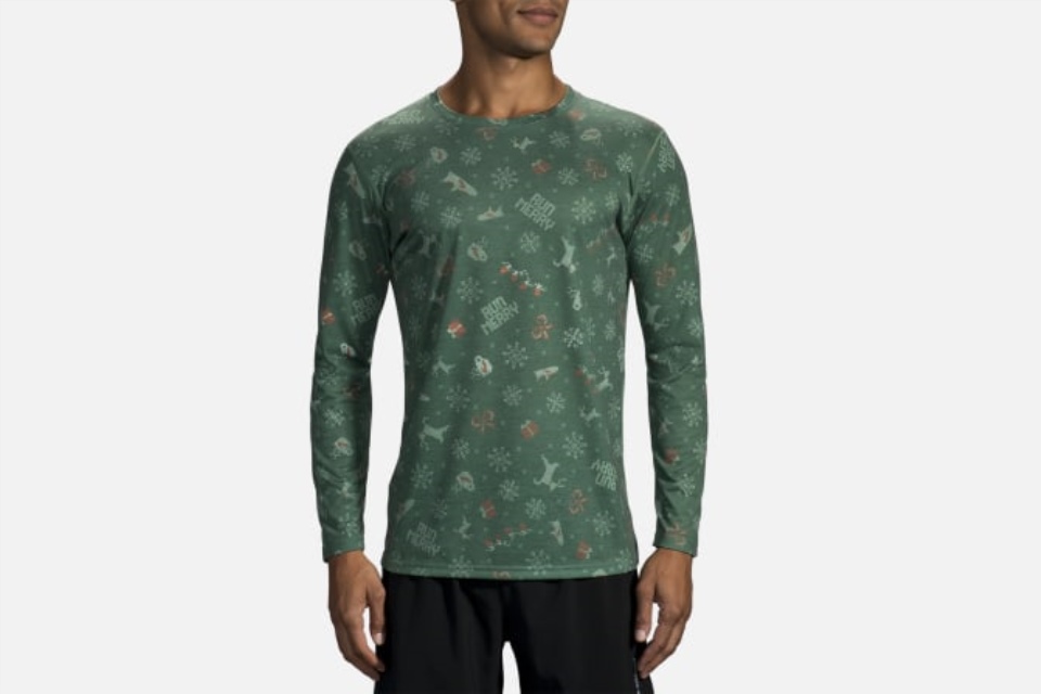 Brooks Run Jolly Distance Grafisk Langermet