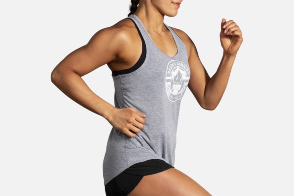 Brooks Lyng Aske-fakkel Avstand Grafisk Tank