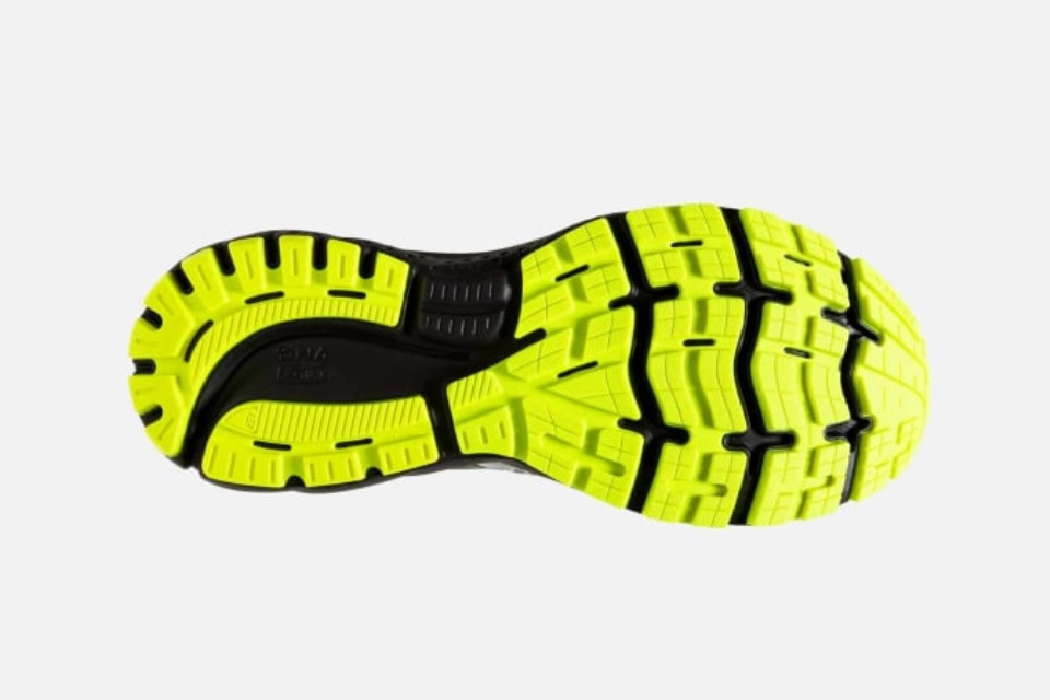 Brooks Ghost 13 Le Hvit-svart-natteliv